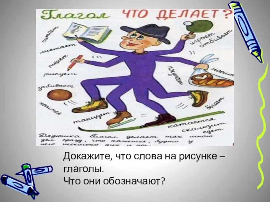 Слова про глаголы. Глагол рисунок. Что такое глагол?. Рисунок на тему глагол. Глагол картинка.