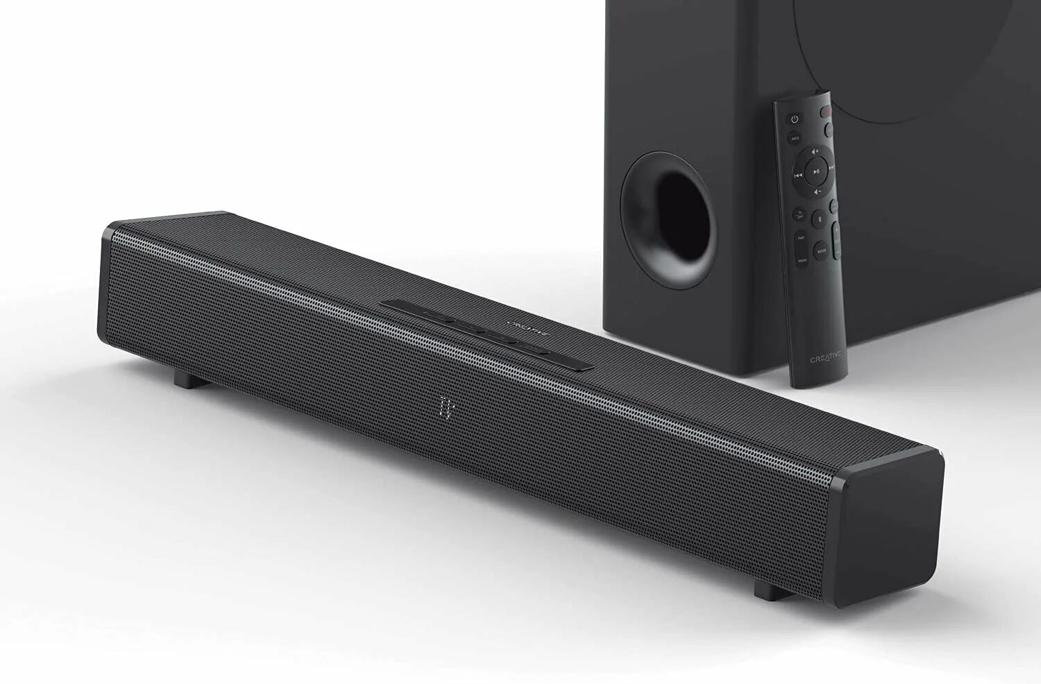 Колонка саундбар купить. Саундбар Creative Stage 360 Soundbar. Soundbar Creative Stage v2, 2.1. Колонки Bluetooth Creative Stage 360, 2.1. Сабвуфер для ТВ.