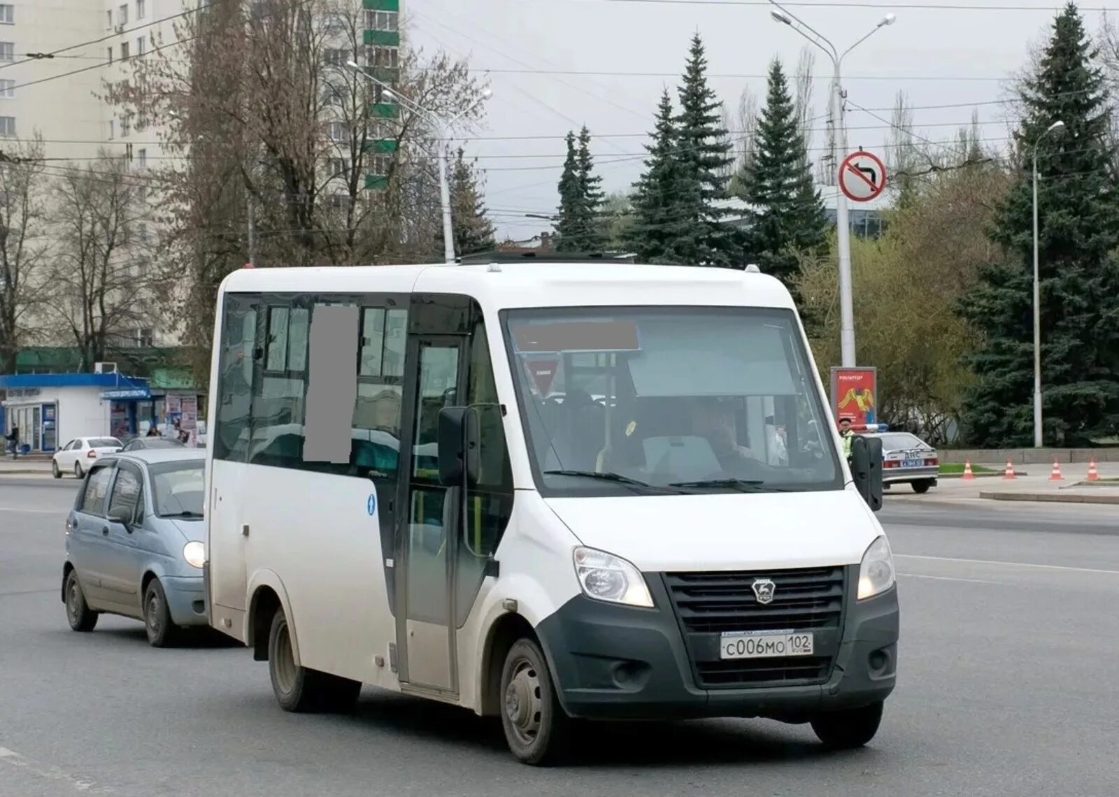 №34 - ГАЗ-a64r42 next (1-43). А63r42-5401361. A63r42-5701330. Маршрутка 270. Автобус маршрутные уфа