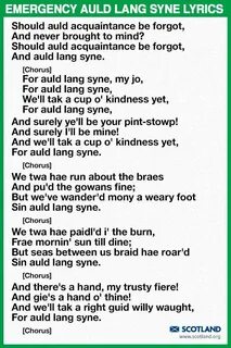 Auld lang syne
