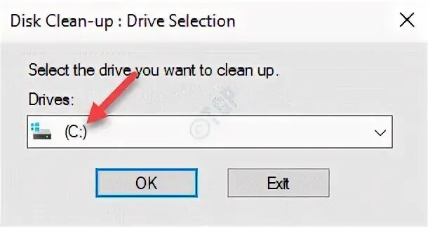 Drive selection. Registry filter driver exception.