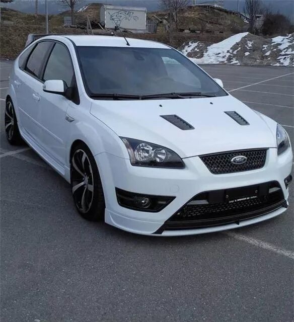 Передний тюнинг бампер BMX Style для Ford Focus 2 (Форд Фокус 2, ФФ2) купить с д