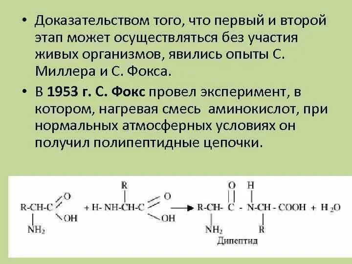 Опыты миллера доказали. Эксперимент Фокса. Опыт Миллера кратко. Эксперимент Миллера Юри кратко. Опыт Фокса возникновение жизни.