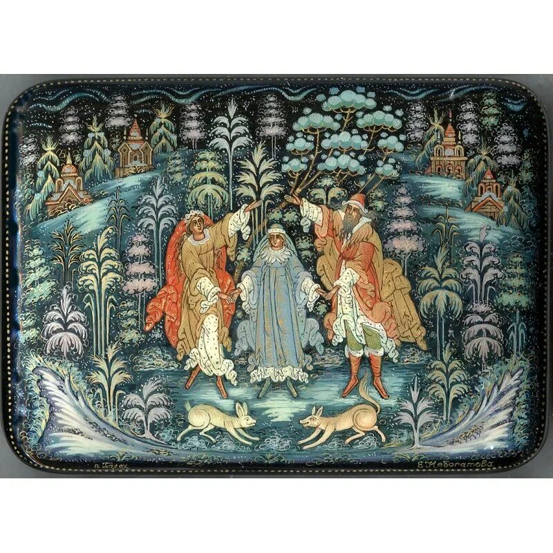Палех мстера федоскино. Лаковая миниатюра мстера снегурочка. снегурочка палех федоскино. федоскино снегурочка. мстера снегурочка.
