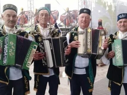 Играй гармонь татарская