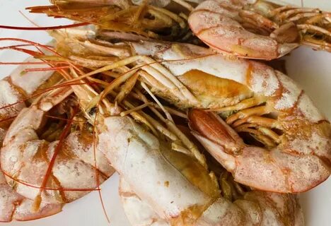 Лангустины с головой