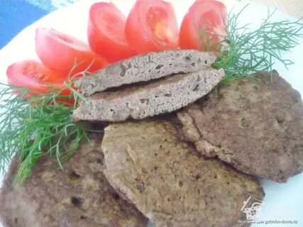 Котлеты из печени с мукой