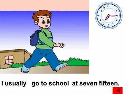 I am hurrying to school