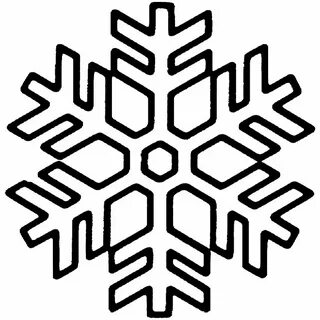 Снежинка черно белая картинка