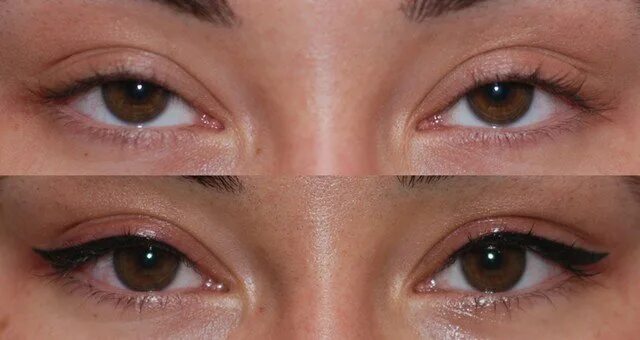 Permanent eyeliner makeup Постоянный макияж, Макияж без подводки для глаз, Стили