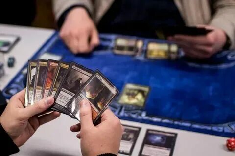 Карточная игра на крупные деньги