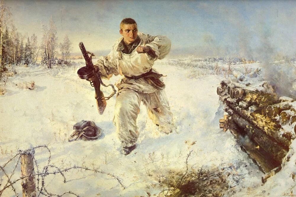 Сочинение утром три танка пошли в атаку