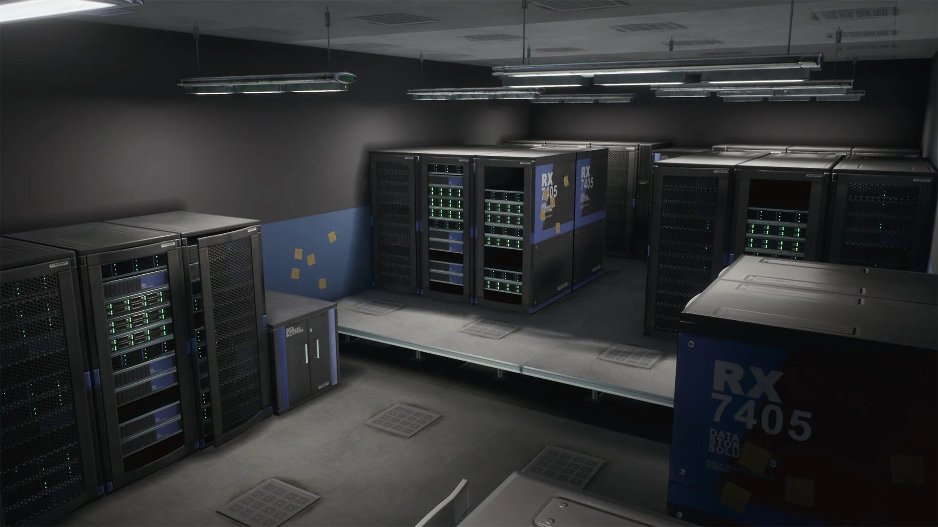 Game servers network