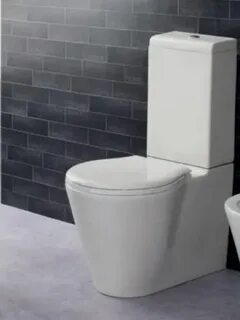 Унитаз напольный шамотированный