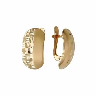 Сережка 585 проба