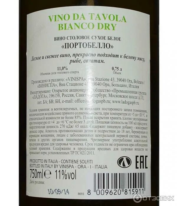 Как выглядит белое сухое вино Дакхорн Виньярдс / Duckhorn Vineyards презентация онлайн