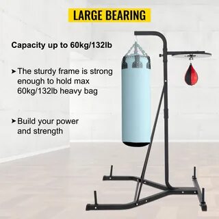 2 IN 1,Punch Bag Bracket,Boxing Stand.