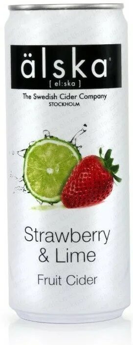 Сидр älska Strawberry & Lime. Älska сидр. Сидр клубника лайм Alaska. Эльска клубника лайм.