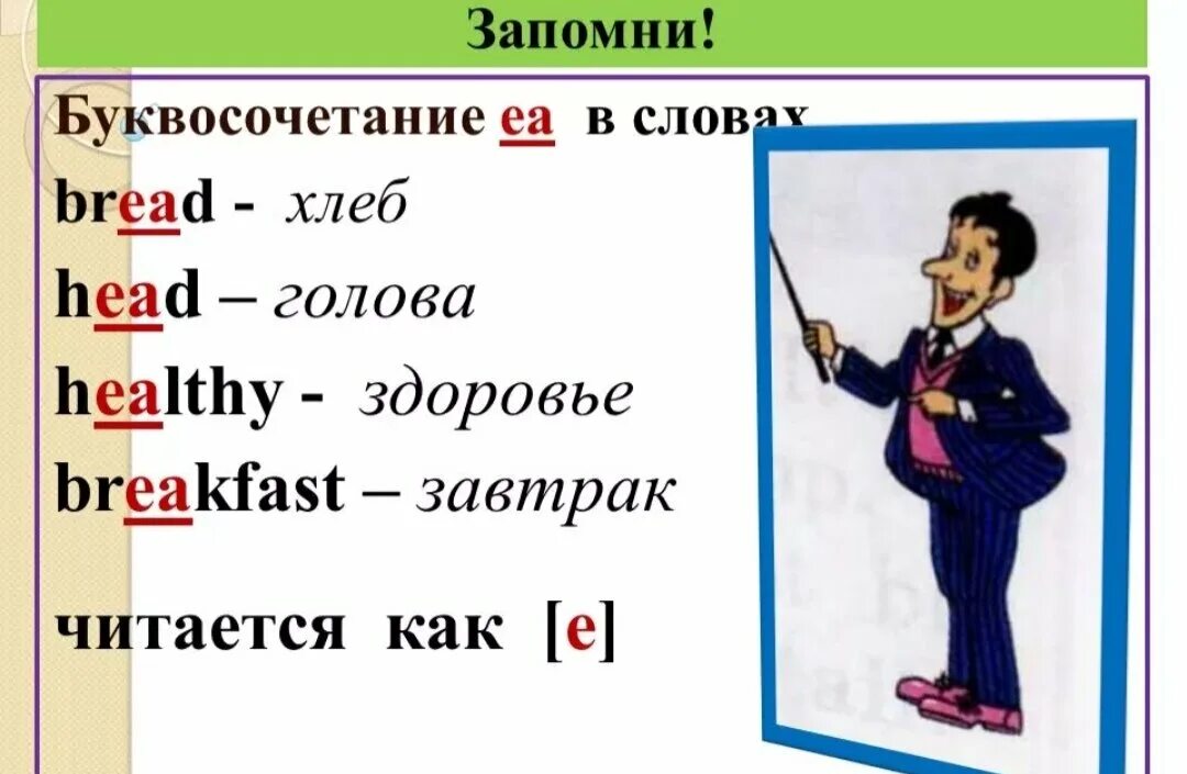 Подчеркни буквосочетание. EA буквосочетание в английском. EA чтение в английском языке буквосочетания. Чтение буквосочетания Sea. EA правила чтения в английском.