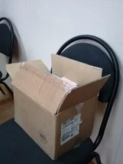 Принесла странную коробку и