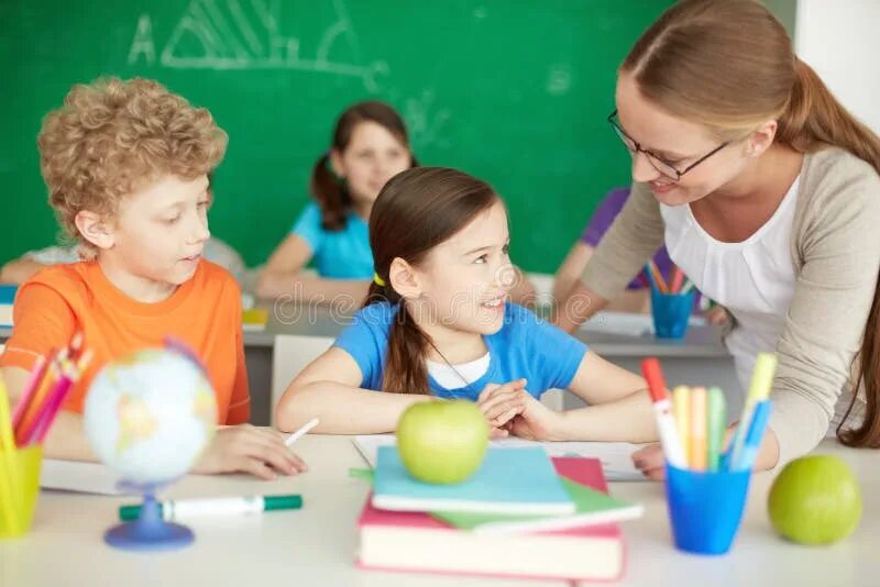 Talking at the lessons
