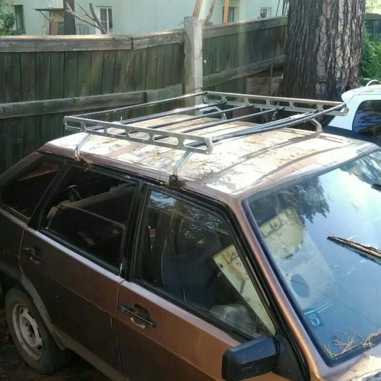 Сдвоенный багажник. - Lada Baltic, 1,5 л, 1997 года аксессуары DRIVE2