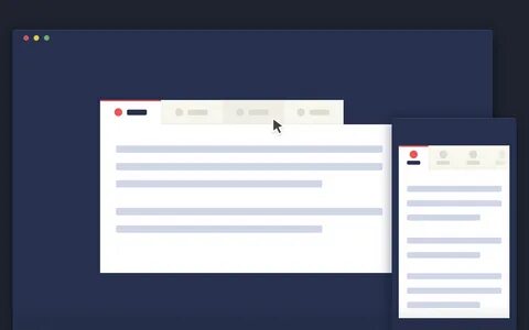 Вкладки html