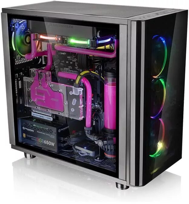 Купить мощный системный блок для компьютера недорого. Thermaltake Suppressor f31 Tempered Glass Edition. Корпус Thermaltake view 31 TG. Thermaltake view 31 TG RGB. Thermaltake Core v51 TG CA-1c6-00m1wn-03.