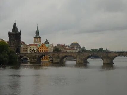 Looking at the bridge from a different bridge. 