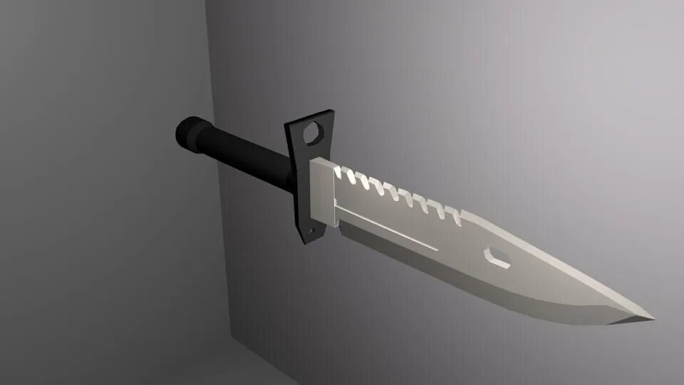 3 ножевых. M9 Bayonet 3d model. М 9 байонет Standoff 2. М9 байонет 3д модель. M9 штык-нож.