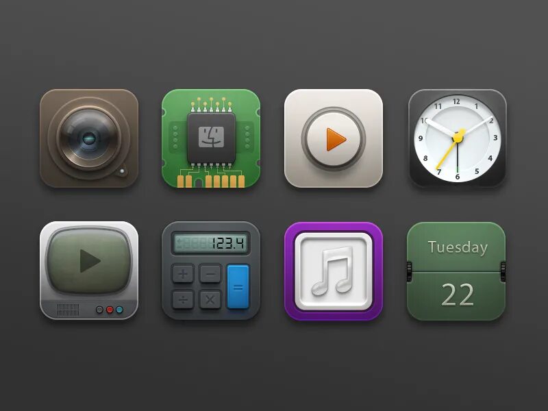 Launcher icons. Скевоморфизм IOS. Скевоморфизм иконки. Иконка IOS скевоморфизм. Иконки в стиле скевоморфизм.