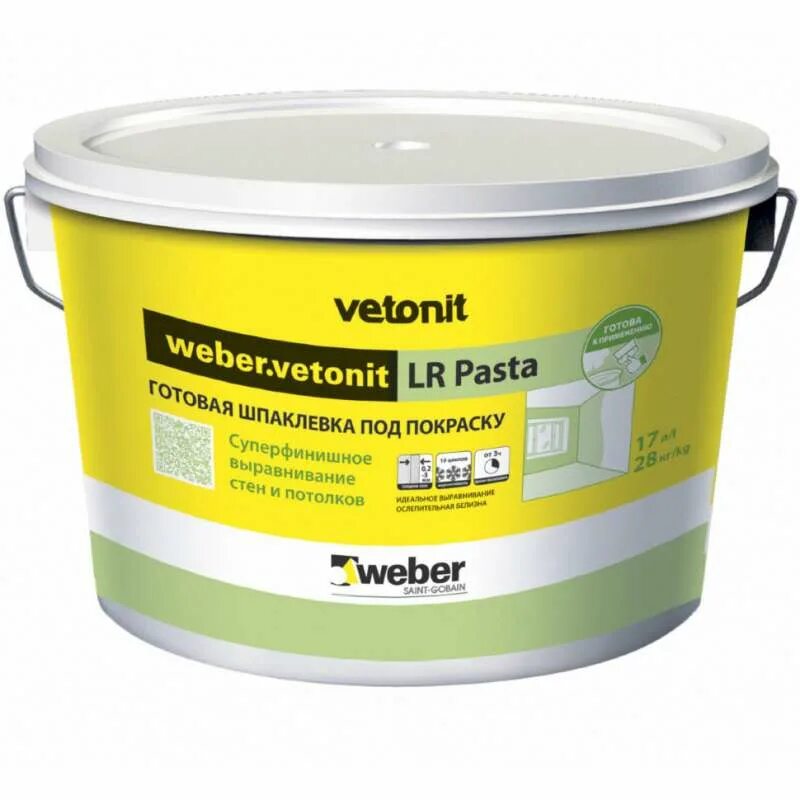 Vetonit суперфинишная шпаклевка. Шпатлевка Weber LR pasta. Вебер Ветонит ЛР паста. Ветонит шпатлевка LR паста 20кг. Шпаклевка готовая цены