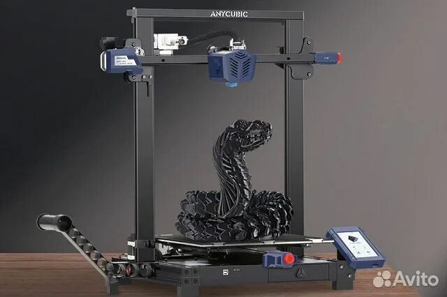 Подключение anycubic kobra к компьютеру 3D-принтер ANYCUBIC серии KOBRA, устройство для быстрой сборки с двумя винтами,