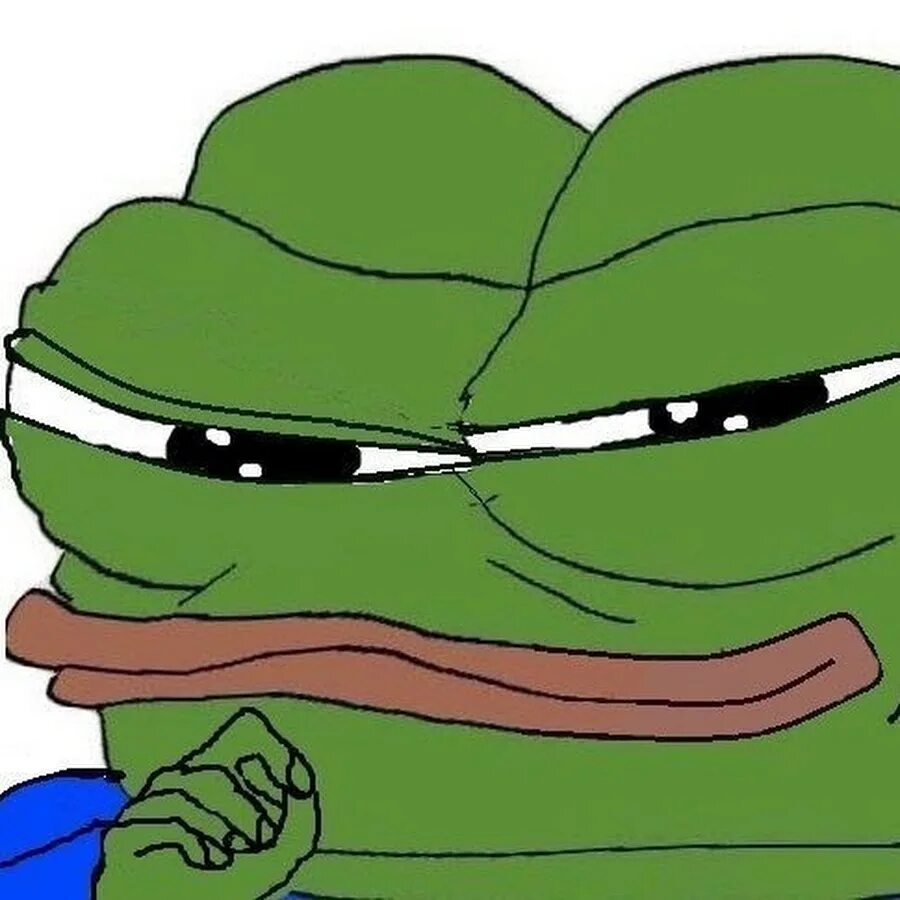 Пепе задумался. Жаба думает. Задумчивая лягушка. Пепе задумался. Пепе хмм.