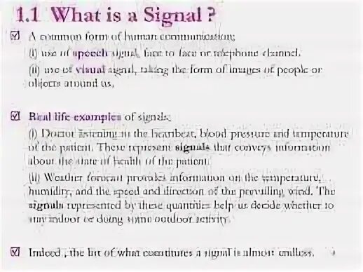 What is a signal. What is a signal