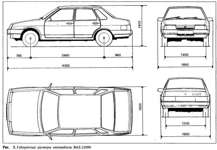 Чертежи автомобилей ВАЗ 2115. Чертёж машины ВАЗ 2114. Габариты машины ВАЗ 21099.