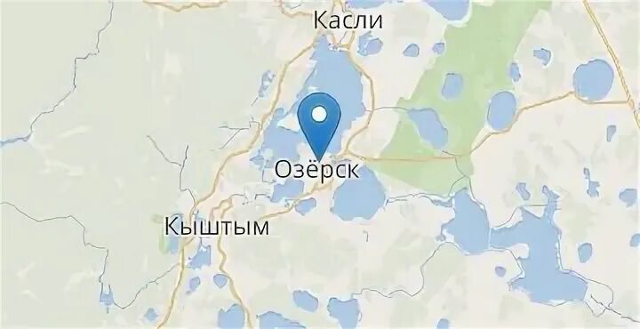 Расстояние челябинском озерском