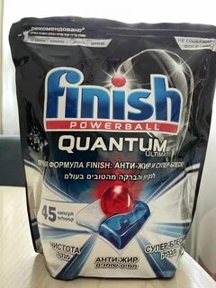 Капсулы для посудомоечной машины finish