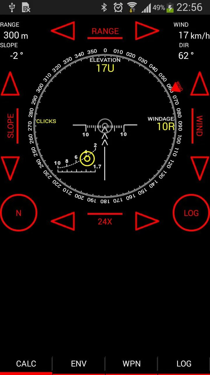 Ballistic calculator