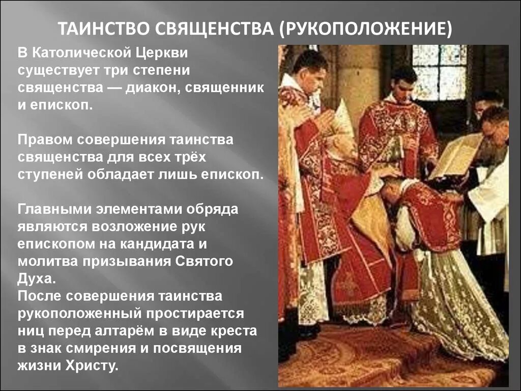 Обряды католиков