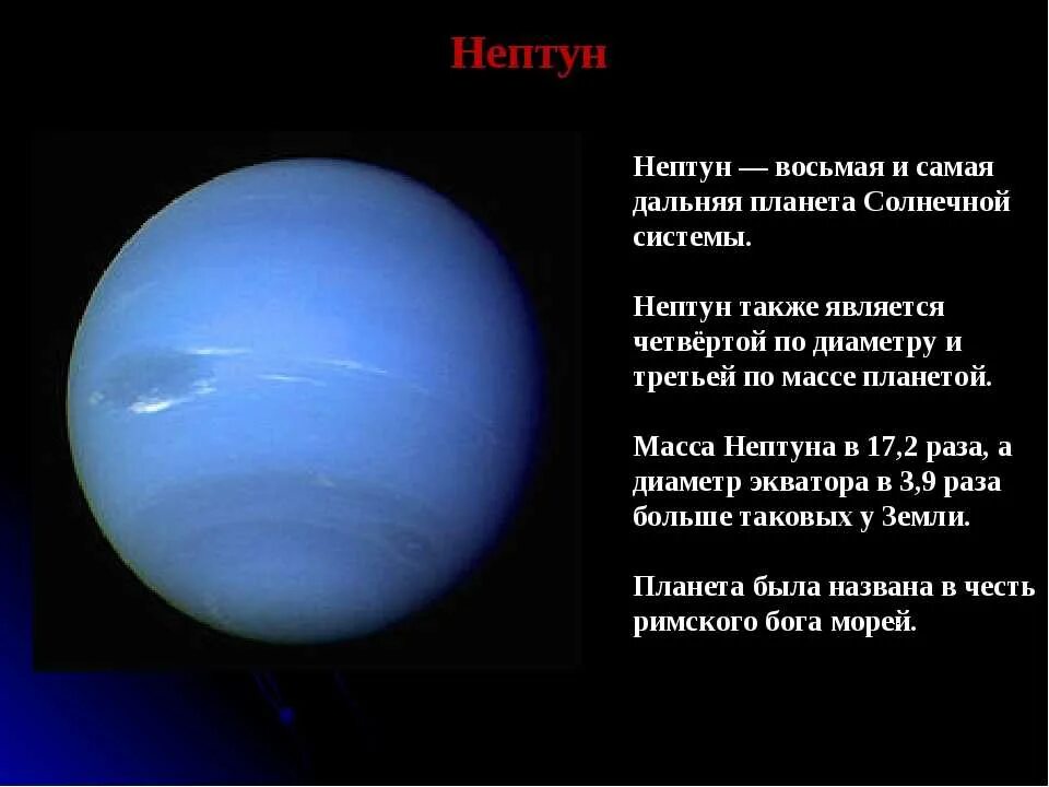 Период обращения нептуна вокруг. Планеты солнечной системы Нептун описание. Планета Нептун описание. Нептун Планета астрономия. Нептун местоположение планеты.