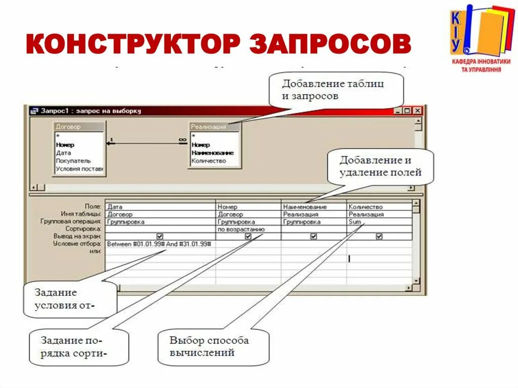 Рабочая дата в запросе. Элементы окна конструктора запросов в access. MS access конструктор запросов. Создание – конструктор запросов. Конструктор таблиц в access.