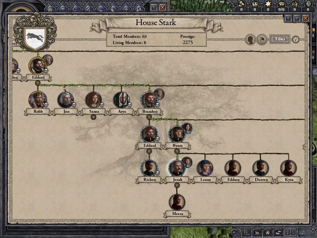 Crusader kings 3 a game of thrones