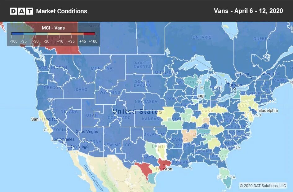 Market conditions dat. Dat solutions. Dat Power only. Dat rate Map USA.