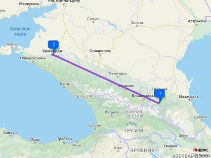 Астрахань грозный расстояние на машине