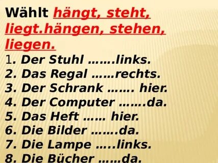 Ich stehe