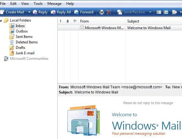 Почта Windows 7. Windows Vista mail. Почта в Windows XP. Почта Windows Формат. Click tools