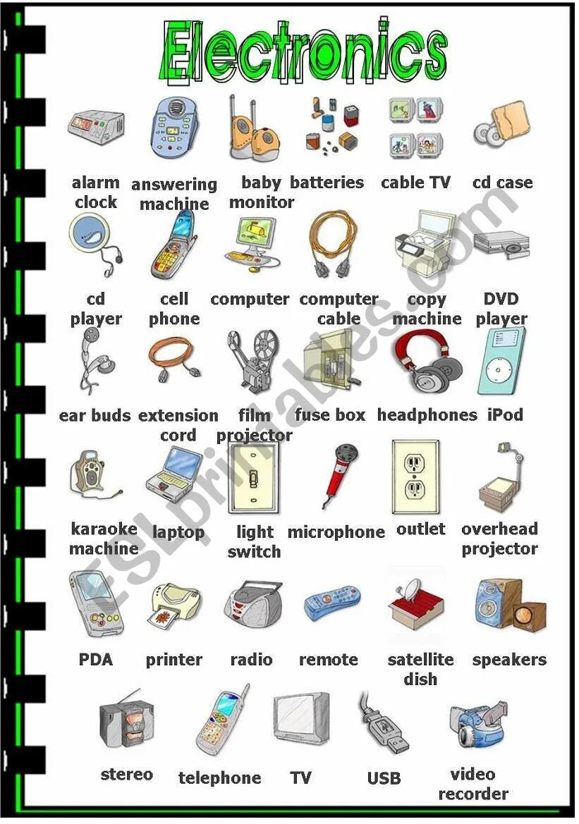 English for electronics
