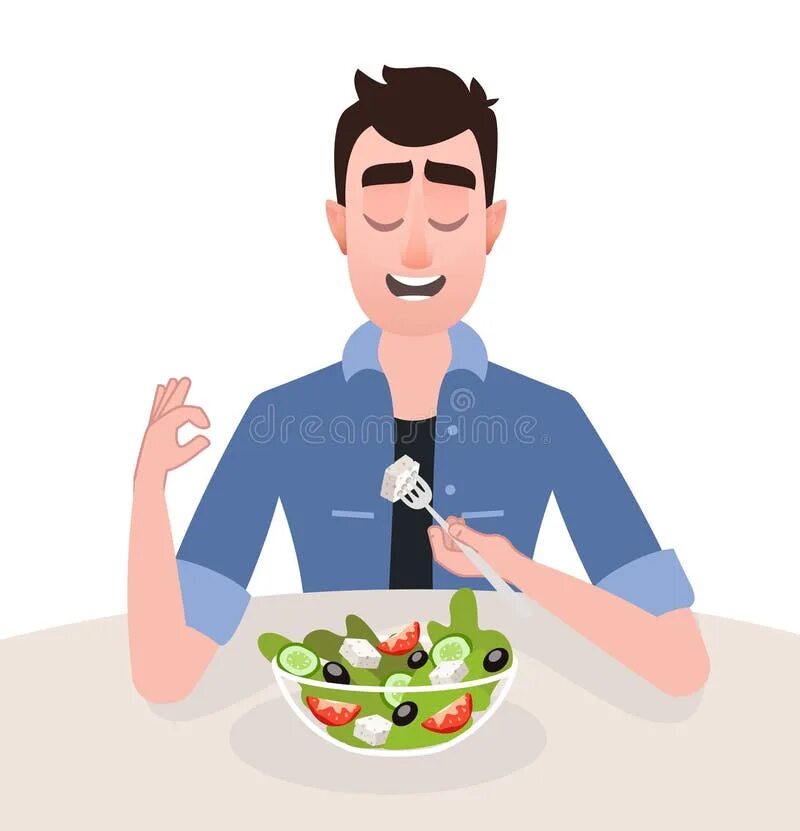 Not eating properly and getting too little