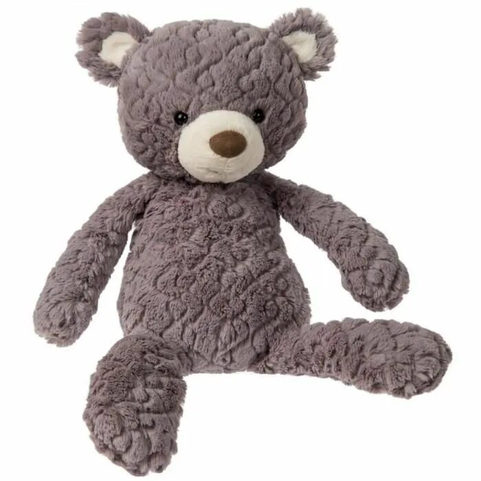 Grey bear. Grey teddy bear brand. toys mary mayer.